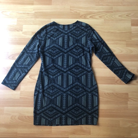 CHARLOTTE RUSSE gray cage dress - Picture 5 of 16